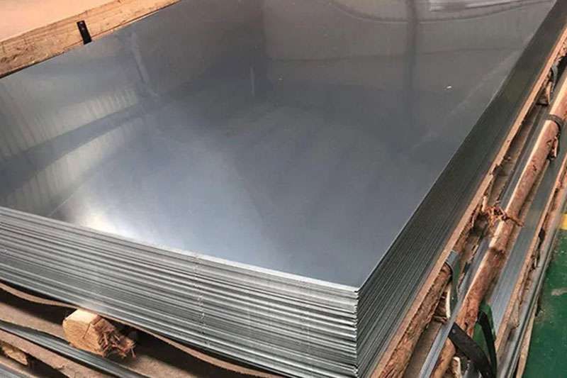 Polished stainless steel sheet 4 1